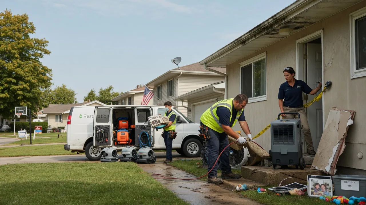 Water Damage Restoration in Midlothian, MD near me